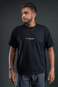 Oversized Plain T-shirt - Black (Unisex)