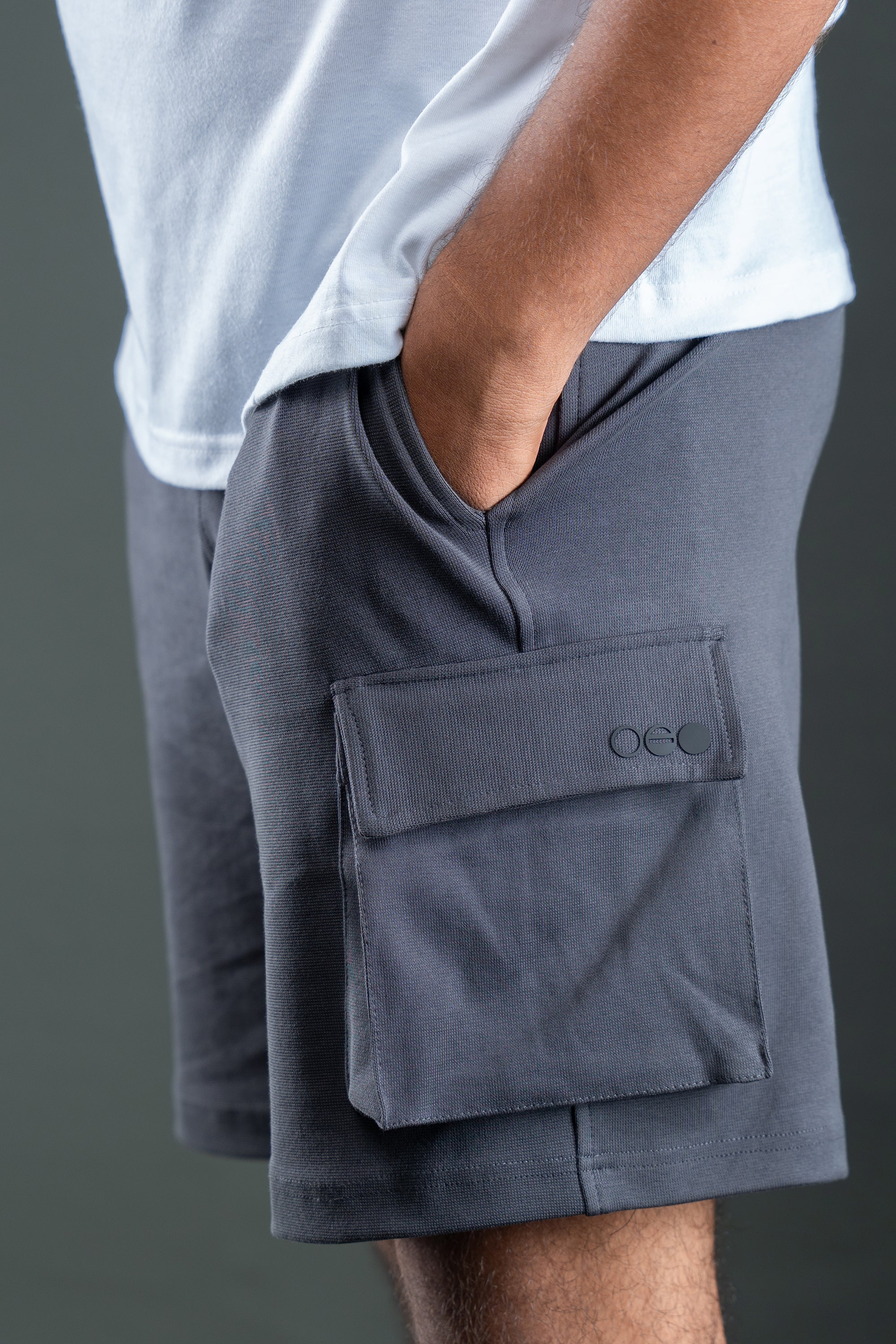 Men's Cargo Short - Gray