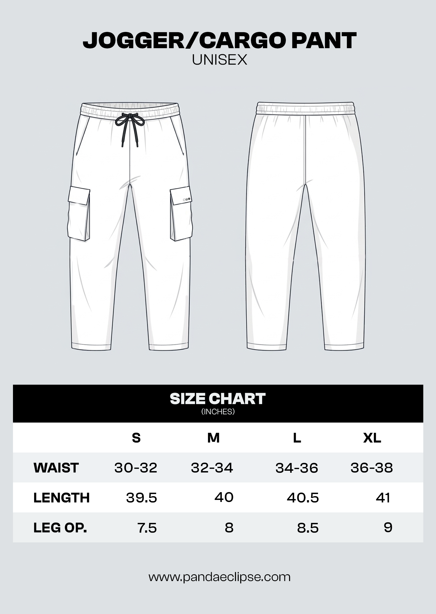 Cargo Pant (Unisex) - Gray